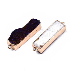 Соединители звеньев агата натурального друзы&nbsp;G-T131-89B