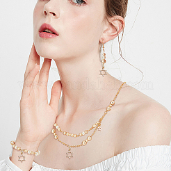 14шт латунные микропаве прозрачные кубические циркониевые подвески&nbsp;KK-GO0002-27