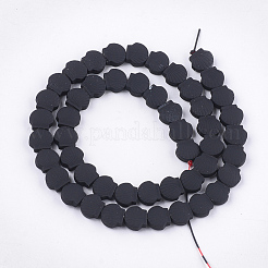 Окрашенного распылением немагнитных синтетических нитей гематита бусы&nbsp;G-T116-23-17