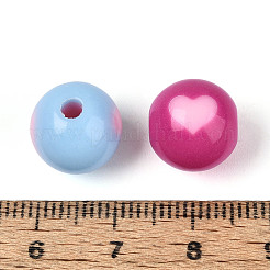 Непрозрачные акриловые бусины&nbsp;KY-T041-30M