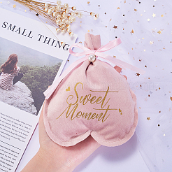 Подарочные пакеты на шнурке из бархата&nbsp;ABAG-CJC0003-02F