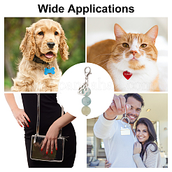 12шт подвесные украшения из натуральных драгоценных камней&nbsp;HJEW-PH01647