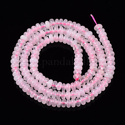 Природного розового кварца нитей бисера G-S366-122