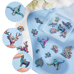 Наборы подвесок из сплава с животной тематикой FIND-HY0001-48