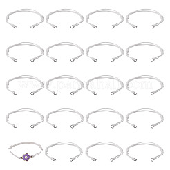 20шт регулируемый корейский вощеный полиэстеровый шнур для изготовления браслета&nbsp;BJEW-TAC0051-01