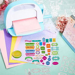 Углеродистая сталь разрезает трафареты DIY-WH0309-1507