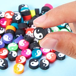 2 нить 2-х цветная нить из полимерной глины ручной работы CLAY-SZ0001-16