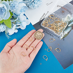 40 шт. фурнитура для сережек из нержавеющей стали 304 FIND-BBC0003-18