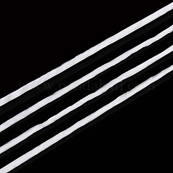 Плоская эластичная веревка из спандекса с кристаллами EW-R006-1.0mm-01