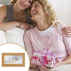 150 шт. 3-х цветные бумажные конверты AJEW-GO0001-99