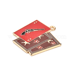 Подвески из сплава и эмали в стиле вестерн-ковбоев&nbsp;FIND-V001-04G-08