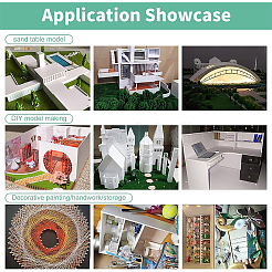 Доски из пенопласта ПВХ AJEW-WH0528-23