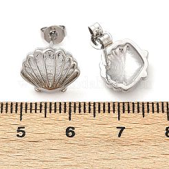 Латунь серьги&nbsp;EJEW-R032-02P