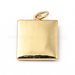 Подвески из латуни с эмалью в стойку&nbsp;KK-H431-36G