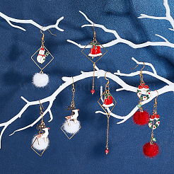 237 Stück DIY-Set zum Basteln von Ohrringen mit Weihnachtsmotiven&nbsp;DIY-SC0015-05
