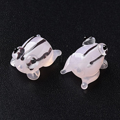 Perles vernissées manuelles&nbsp;LAMP-T011-13B