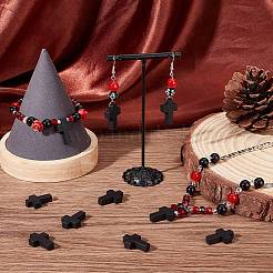 100 pièces pendentifs en bois&nbsp;WOOD-SC0001-50C