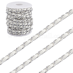 Вырезанные полые 10 ярдовые цепи из окисленного алюминия CHA-CL0001-01A-01