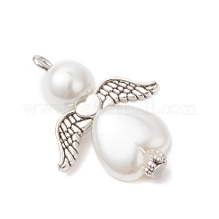 Стеклянные жемчужины круглые бусины и бусины из АБС пластика имитация жемчуга подвески PALLOY-JF04094-01