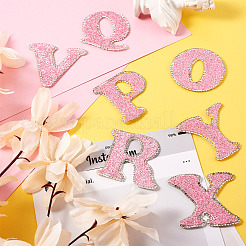 26 буква ткань гладить/пришивать нашивки&nbsp;PJ-TAC0004-04F