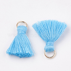 Decorazioni con pendente in nappa in cotone polycotton (poliestere)&nbsp;FIND-S280-10