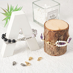 100 шт. набор из 2-х цветных карабинов из нержавеющей стали 304&nbsp;STAS-YS0001-26A