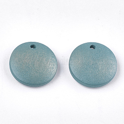 Расписные деревянные подвески WOOD-T021-16E