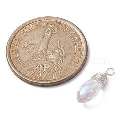 Кулон из прозрачного стекла PALLOY-JF02259