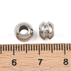 201 Edelstahlperlen&nbsp;STAS-Z166-09P