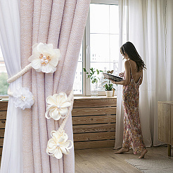 Raffhalter für Polyester-Blumenvorhänge&nbsp;AJEW-WH0606-31A