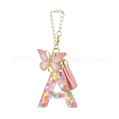 Подвески на чашки с буквами из смолы HJEW-JM02070