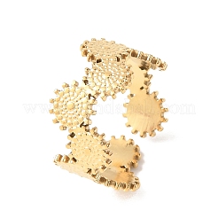 Кольца-манжеты из нержавеющей стали 304 для женщин&nbsp;RJEW-K309-36G