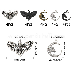 20шт 5 стильных набора подвесок из сплава&nbsp;FIND-CA0007-76