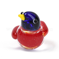 Statuetta di uccello realizzata a mano in vetro lavorato a lume&nbsp;GL-CBAE714-02