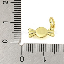 Подвески из латуни с эмалью в стойку KK-U021-04F-G