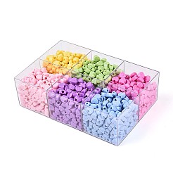 650-700 г 6 цвета непрозрачные акриловые бусины OACR-T029-81M
