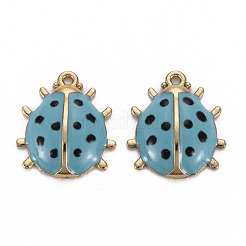 Подвески из эмали и сплава&nbsp;ENAM-N055-027D-NR