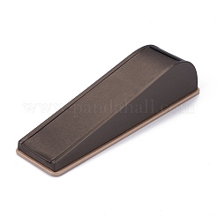 Espositore in legno trifoglio con bracciale in pelle pu&nbsp;BDIS-F003-02A