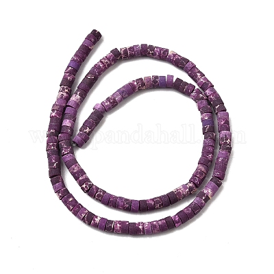 Окрашенные синтетические нити из имперской яшмы G-Z089-A03-K-1