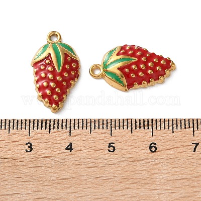 Подвески из нержавеющей стали 304 с эмалью STAS-B100-06G-10-1