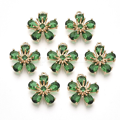 Прозрачные стеклянные подвески GLAA-R212-06A-1