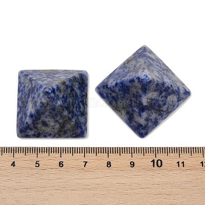 Пирамидальные украшения из натуральных и синтетических драгоценных камней оргонита G-C186-07-1