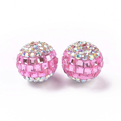 Бусины со стразами RB-L029-04B-1