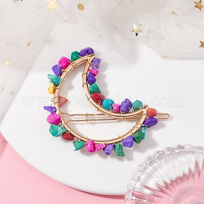 Полая заколка для волос из сплава PHAR-JH00091-02-1