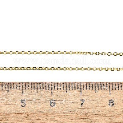 Латунные кабельные цепи ожерелья MAK-P011-01G-1