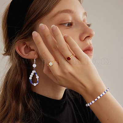 400шт 3 стеклянных бисера с 2 отверстиями SEED-CN0001-23-1