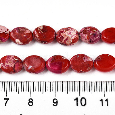 Натуральные имперские нитки из яшмы G-S355-88B-03-1