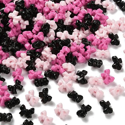 Непрозрачные акриловые бусины&nbsp;SACR-D009-01A-1