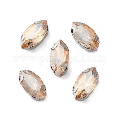 Конский глаз пришить стразами RGLA-L028-08D-03-1