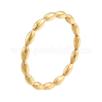 Кольцо-обертка из нержавеющей стали 201 с ионным покрытием (IP) для мужчин и женщин RJEW-N038-132LG-1